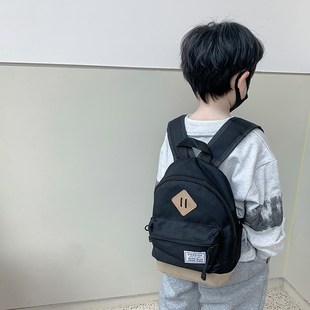宝宝幼儿园中小班儿童双肩包日韩男童书包小学生轻便出游小背包潮