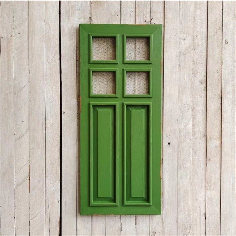 花园背景墙摆件墙面装饰挂件全实木做旧假门假窗户木门板拍摄道具,家居饰品,户外/庭院摆件,淘宝优惠券,粉丝福利购,淘宝优惠卷