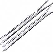 汽车玻璃外水切适用14 20款 日产奇骏车窗电镀外压条密封外挡水条