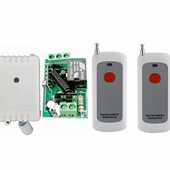 12V24V220V路门禁遥控开关 学习型 常开常闭点动自锁遥控开关