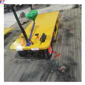 电动前进后退车 座驾式 电动平板运输车 四轮城乡铁路建设搬运车