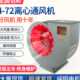 风机通风换气引风机4.5 72离心式 6A380v工业环保除尘喷漆鼓风机