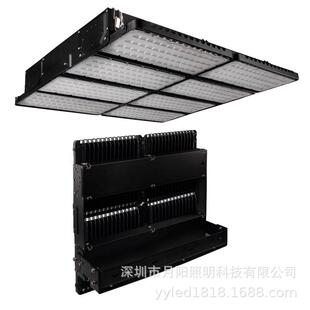 月阳科技LED厂家直销厂房压铸400w1600w大功率投光灯广告投射灯
