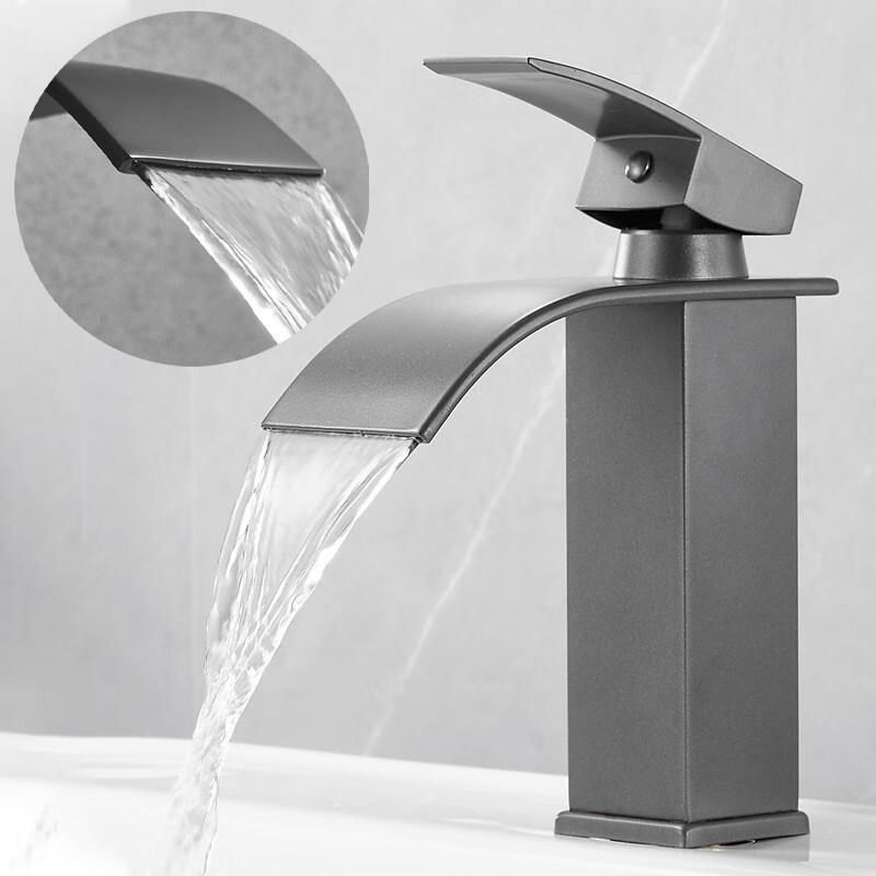 浴室面盆水龙头不锈钢冷热卫生间洗手台洗脸盆浴室柜瀑布龙头,家装主材,水龙头起泡器/龙头延伸器,淘宝优惠券,粉丝福利购,淘宝优惠卷