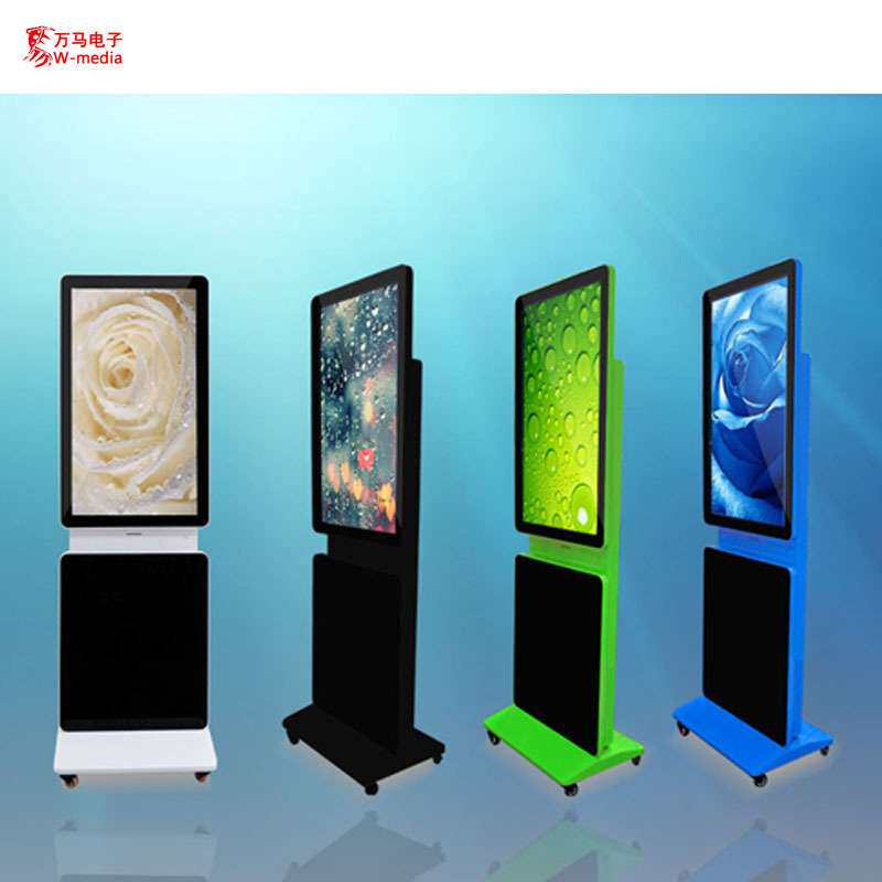 55寸广告机 户内立式旋转广告机 高清智能液晶触控一体机显示设备