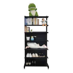 铭添五金洞洞板书架置物架书柜储物架子货架落地多层简约少女书架