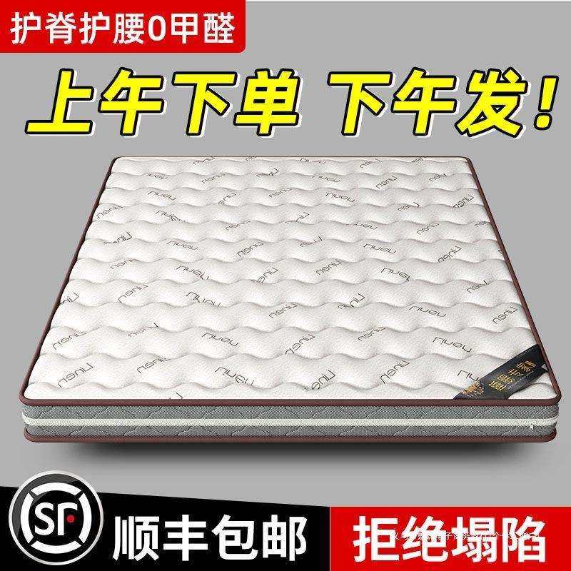 天然椰棕床垫家用环保卧室护脊棕榈乳胶儿童棕垫榻榻米垫子,鲜花速递/花卉仿真/绿植园艺,割草机/草坪机,淘宝优惠券,粉丝福利购,淘宝优惠卷