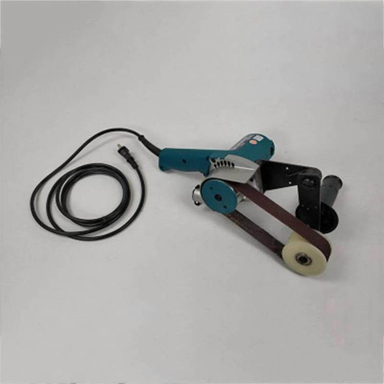 电动式电缆打磨机绝缘半导体带式沙光机环形高压线缆磨砂机9031