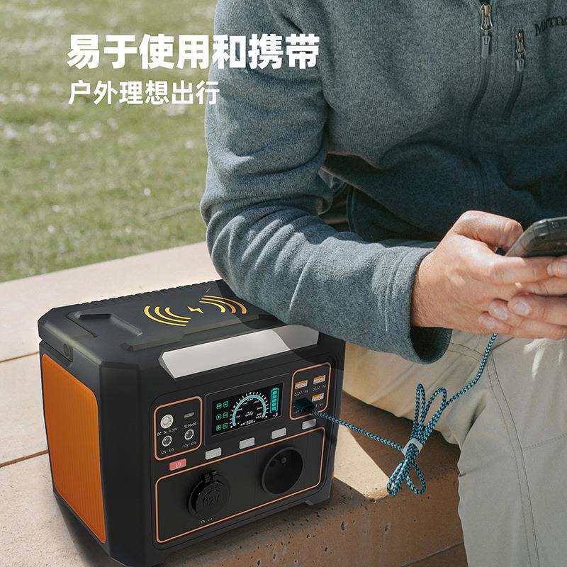 便携式储能电源户外露营应急多功能充电蓄电池大容量可接光伏充电