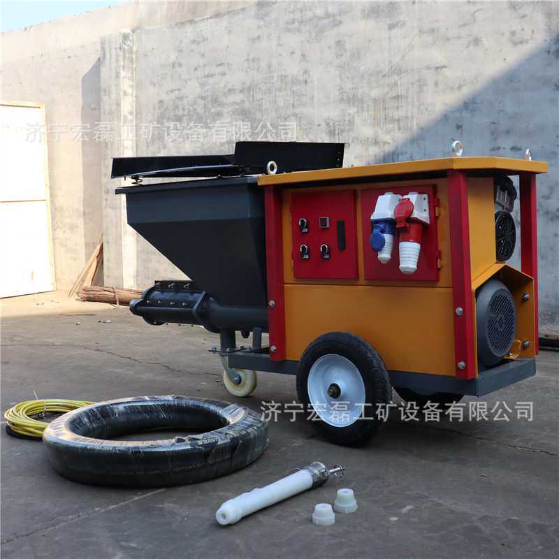 水泥砂浆喷涂机 911德式双缸全自动喷涂机真石腻子防火涂料抹墙机