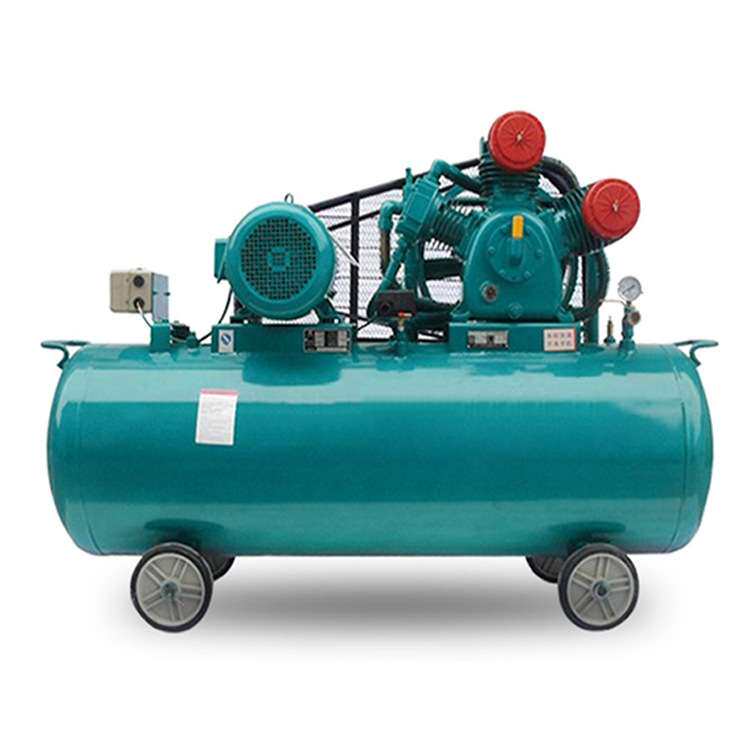 汽修店配套空气压缩机 7.5kw1.0mpa轮胎充气空压机 可移动带气罐