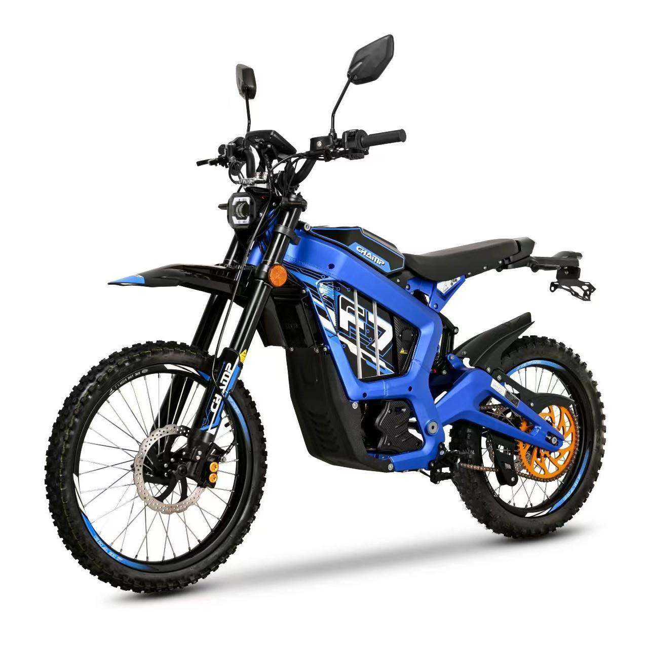 F7电动越野车7200W大功率电动摩托可上牌高性能成人竞技版摩托车