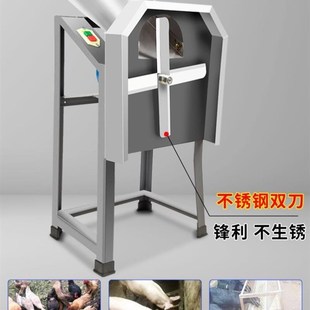 小型牛羊养殖农机饲料机电动切草机猪草机粉碎机铡草机碎草机家用