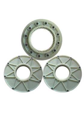 国产连接盘适用bowex48-FLE-PA-314.25尼龙盘50齿外径314法兰