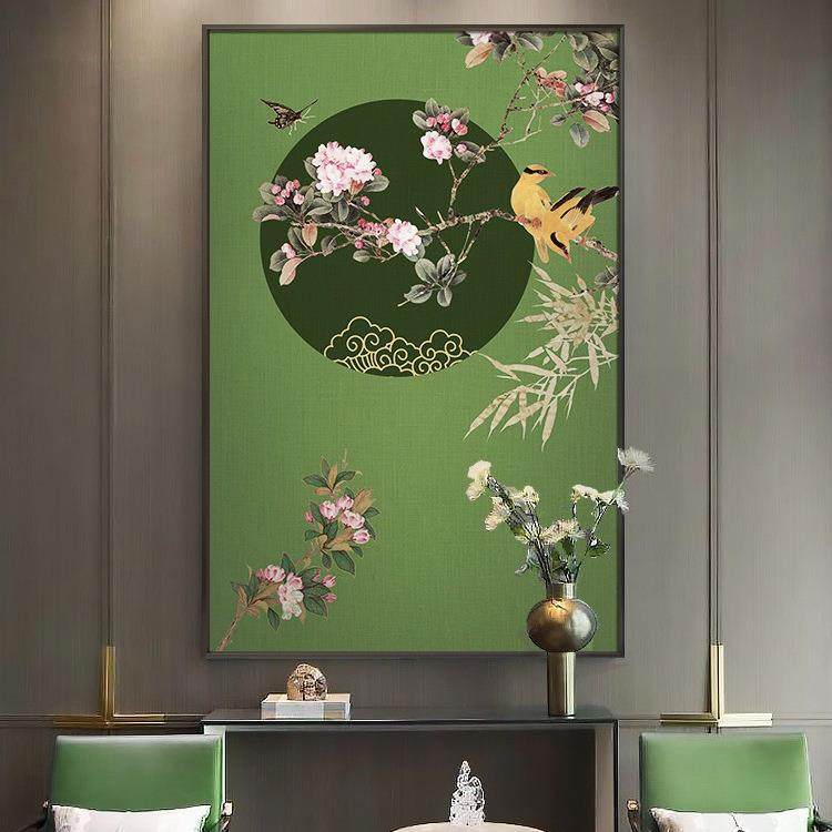 中国风新中式客厅装饰画花鸟玄关画挂画正对门竹子画洗漱台壁画,模玩/动漫/周边/娃圈三坑/桌游,模型制作工具/辅料耗材,淘宝优惠券,粉丝福利购,淘宝优惠卷