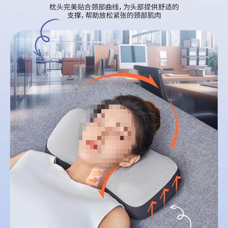 小枕头午睡小号成人办公室午睡学生午休护颈椎沙发旅行户外便携式
