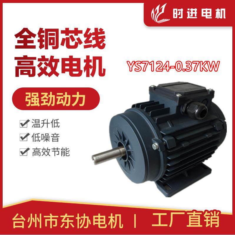 时进电机风机电机台州东协电机厂负压YS7124-0.37KW