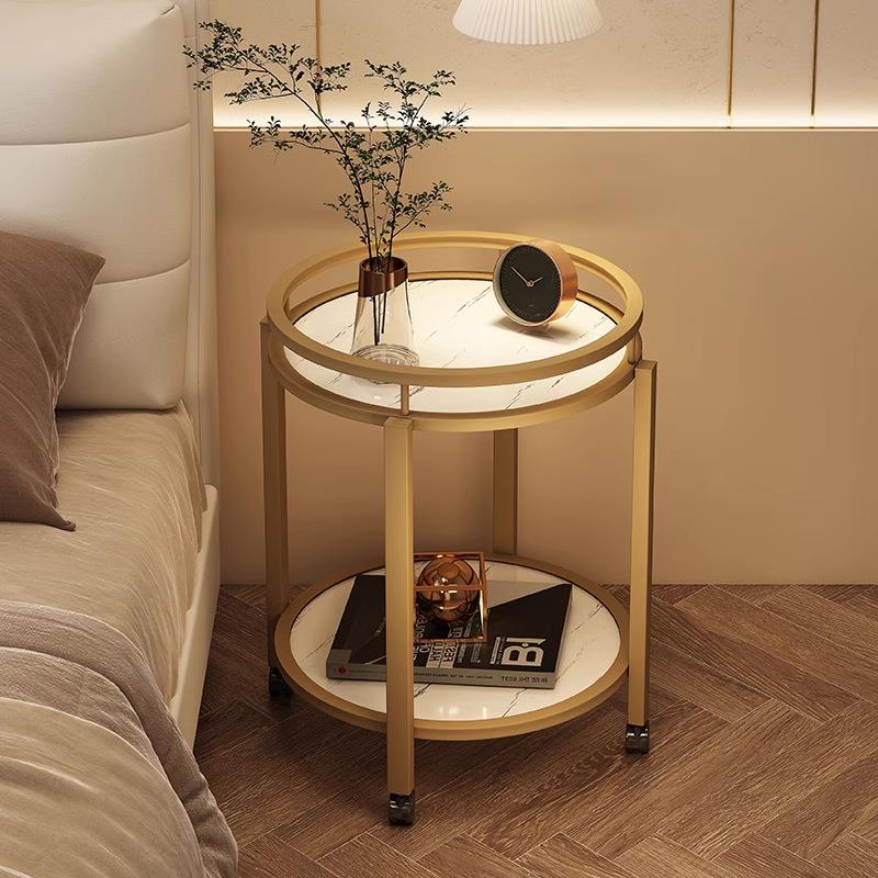 创意床头置物架简约现代客厅小边几床头柜替代品多功能边几小茶几