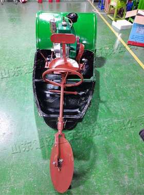 Machine tiller复杂地形农田旋耕机 大面积水田汽油船式耕地机