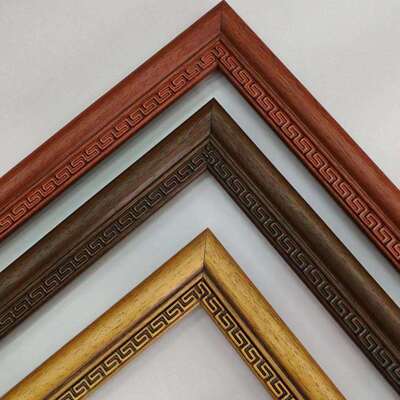 S4036实木线条松木相框十字绣框条装饰墙上挂画框边线条国画装裱