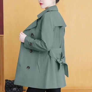 女装风衣女士春秋季2024年新款韩版时尚休闲百搭中长款外套女大衣