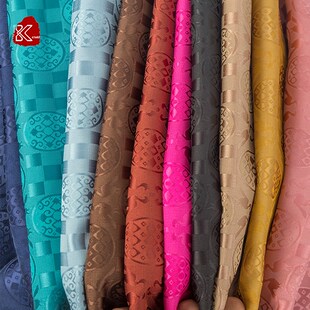 绫罗绸缎重磅暗纹提花唐宋明制汉服旗袍素色背景手感好布料