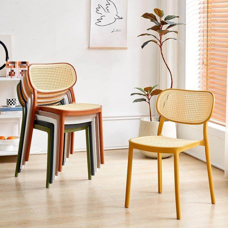 新品北欧藤编塑料椅子家用餐椅靠背凳子简约现代可叠放休闲洽谈书,鲜花速递/花卉仿真/绿植园艺,割草机/草坪机,淘宝优惠券,粉丝福利购,淘宝优惠卷