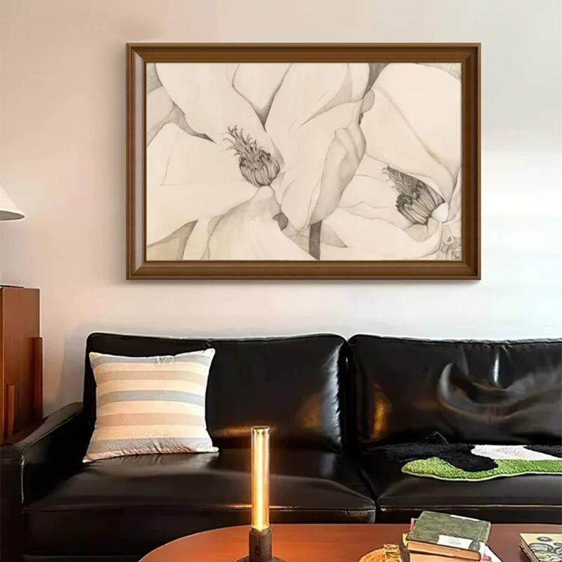 花影物语》法式现代客厅花卉装饰画美式复古中古风玄关柜卧室挂画,鲜花速递/花卉仿真/绿植园艺,割草机/草坪机,淘宝优惠券,粉丝福利购,淘宝优惠卷