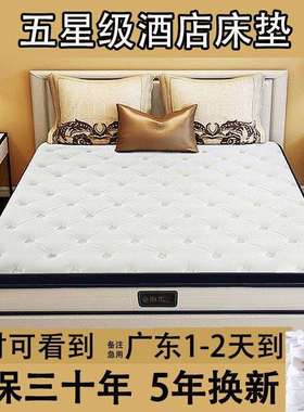 JM银离子-查尔斯顿海马弹簧床垫1.8米1.5软硬两用1.353E椰棕高档