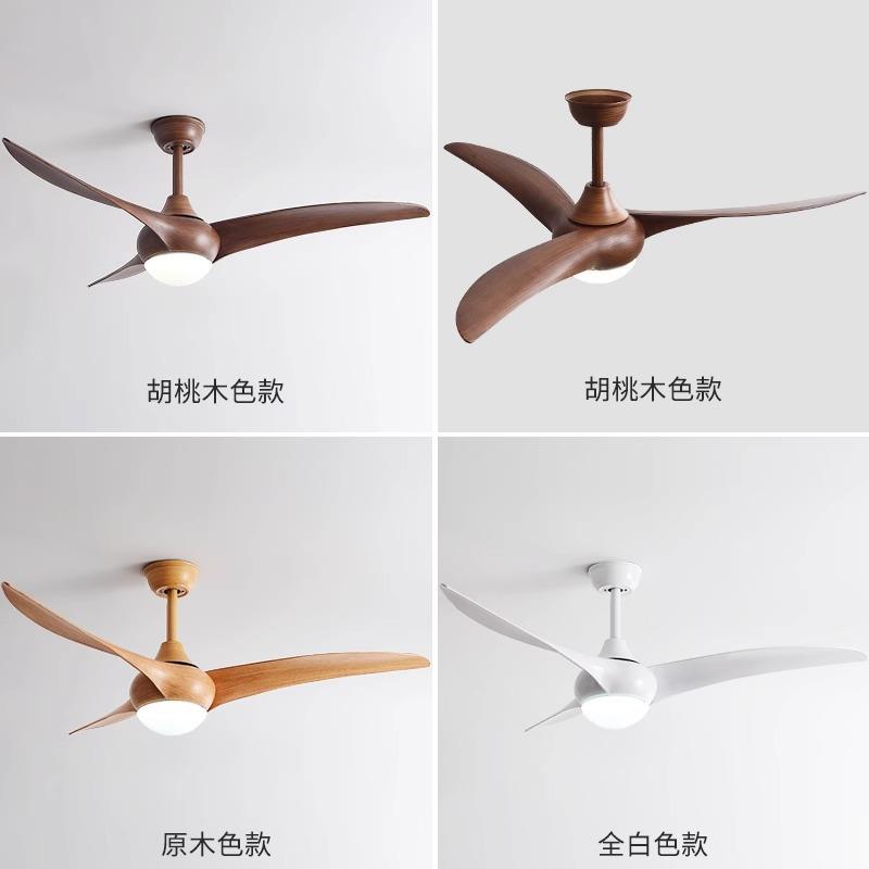 美式复古风扇灯家用客厅餐厅灯风扇一体工业风吊顶大风力风扇吊扇