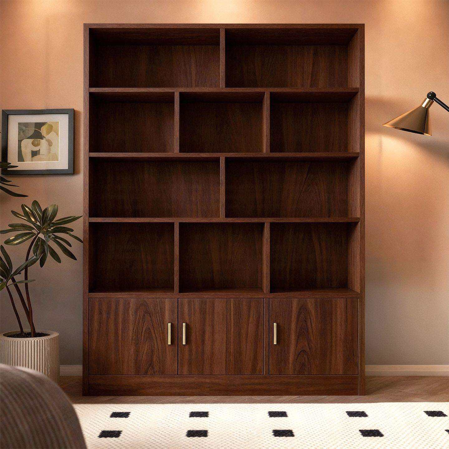 书柜家用一体储物柜落地书架立柜客厅展示柜学生置物架简约收纳柜,鲜花速递/花卉仿真/绿植园艺,割草机/草坪机,淘宝优惠券,粉丝福利购,淘宝优惠卷