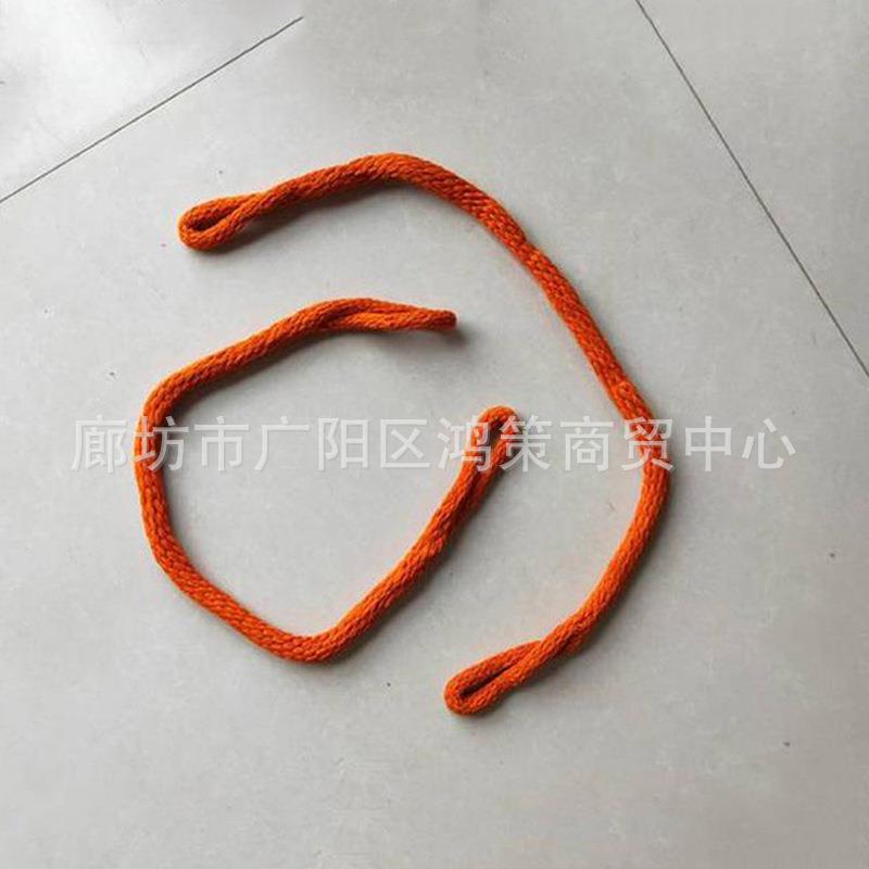 电力施工防潮蚕丝拉绳工艺编织防水千斤绳带电作业千斤绳绝缘绳套