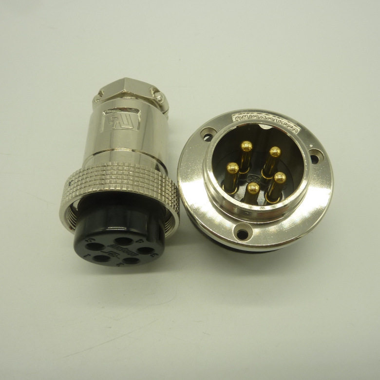 开孔35mm航空插头35M-5AE公母配套连接器