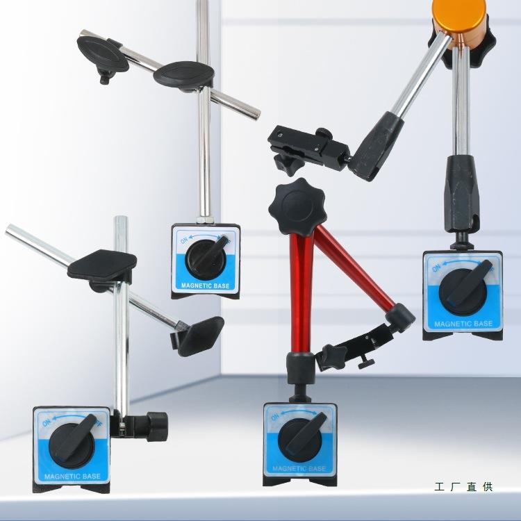 百分表头机械数显指示表0-5/0-10mm0.01mm磁性表座万向千分表