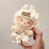 labubu娃衣新款 拉bubu一代二代坐坐派对三代前方高能通用布布衣服