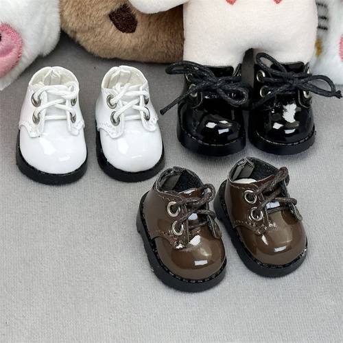 10cm娃鞋棉花娃子17厘米labubu拉布布公仔系鞋带小皮鞋可站立
