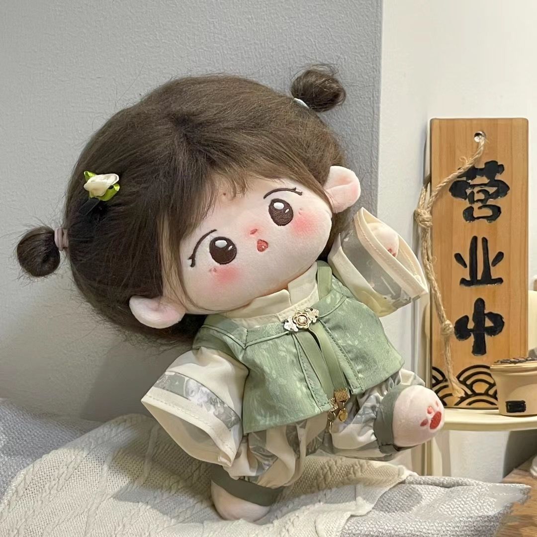 20厘米娃衣20cm拜年服棉花娃娃换装中式套装玩偶公仔替换可爱属性