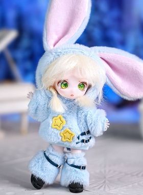 ob11娃衣O.b.11娃衣12分BJD娃娃衣服GSC洛丽塔Molly蓬蓬裙子YMY套