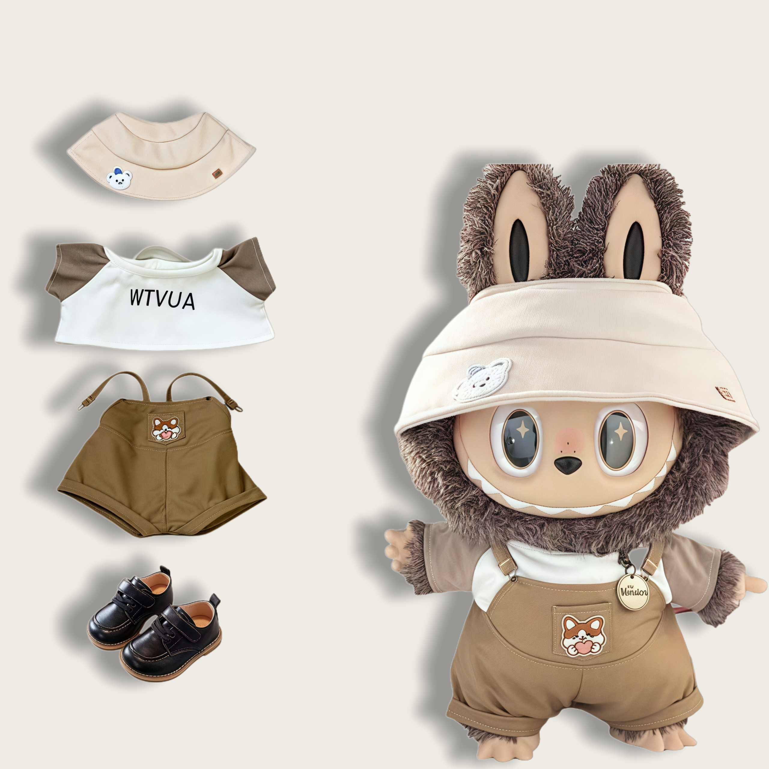 拉布布娃衣适合Zimomo首领58cm