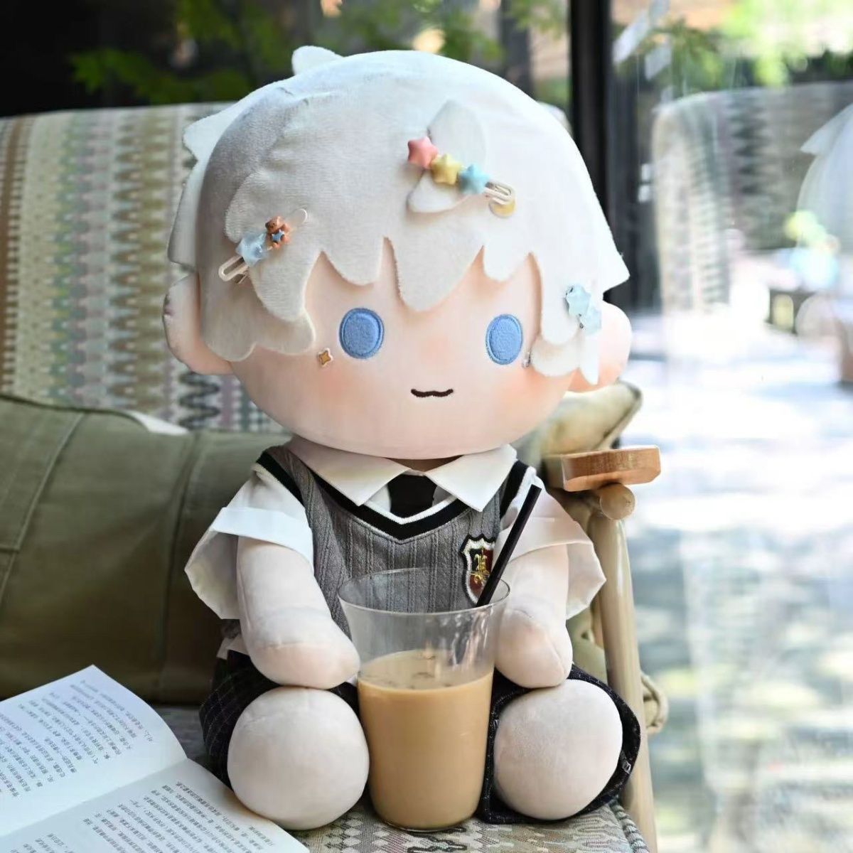 40cm娃衣棉花娃服坐姿玩偶一番替换套装属性公仔包邮