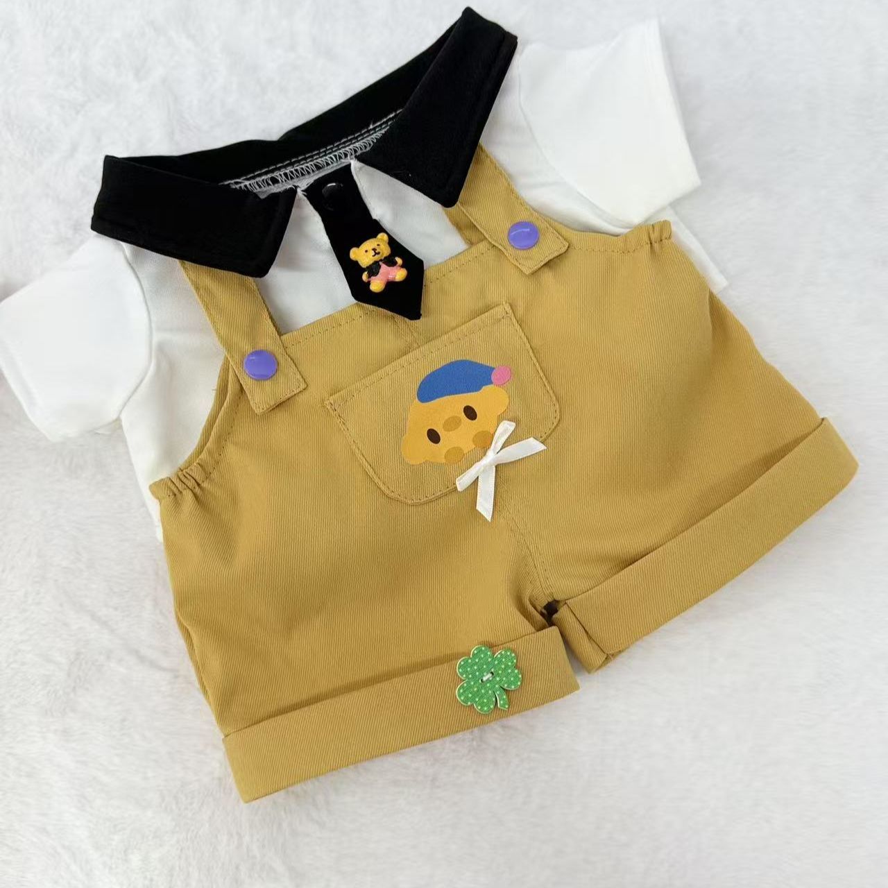 40cm娃衣替换爆款站姿衣服棉花毛绒娃娃站姿一番套装公仔属性夏秋