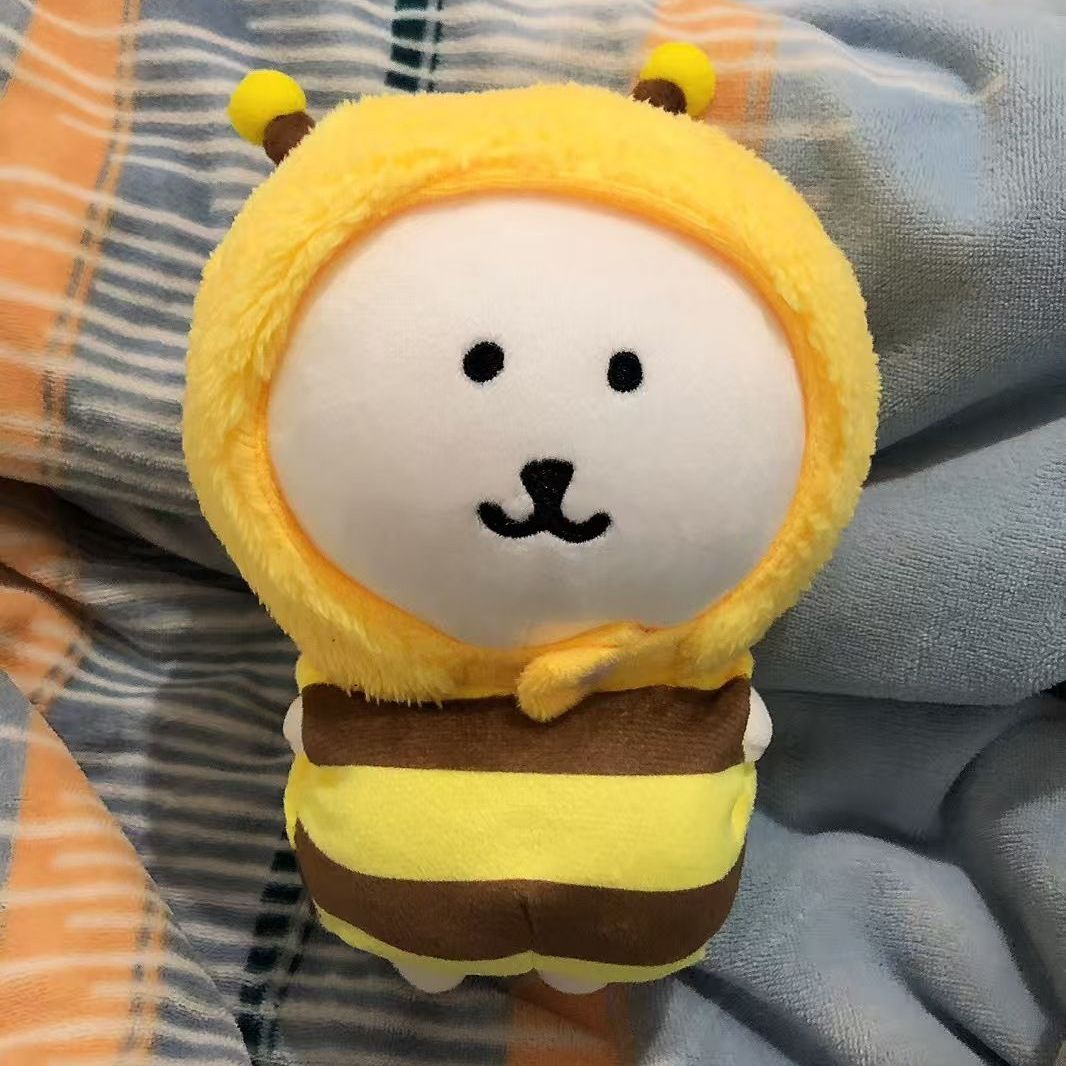 自嘲熊8寸娃衣高颜值可爱蜜蜂20cm八寸套装毛绒棉花配饰娃娃配件