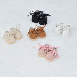 娃衣鞋子123代拉卜卜10cm棉花娃娃挂件玩具鞋玩偶换装3.8CM娃鞋