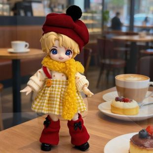 ob11娃衣秋冬可爱套装 YMYgsc阿巳体洋娃娃公仔 ob11娃衣bjd12换装