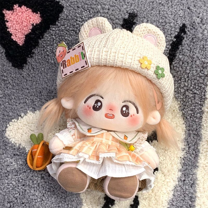 娃衣20cm棉花娃娃可爱毛绒玩具玩偶公仔裙子换装冬季衣服套装