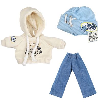 八分娃衣阿巳3.0 2.0美式学霸狗卫衣修罗体兵人衣服大12分8分ob11