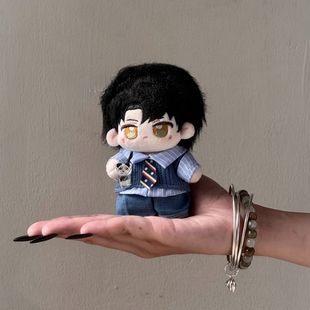 十厘米娃衣不含娃10cm绅士套装三点上衣裤子正常体棉花娃娃着替换