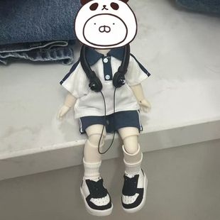 四分娃衣BJD六分体普六胖六小六可穿复古美式 学院风休闲百搭萌系
