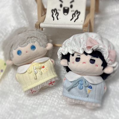 娃衣10cm棉花娃服可爱套装换装海星体大头外出娃服