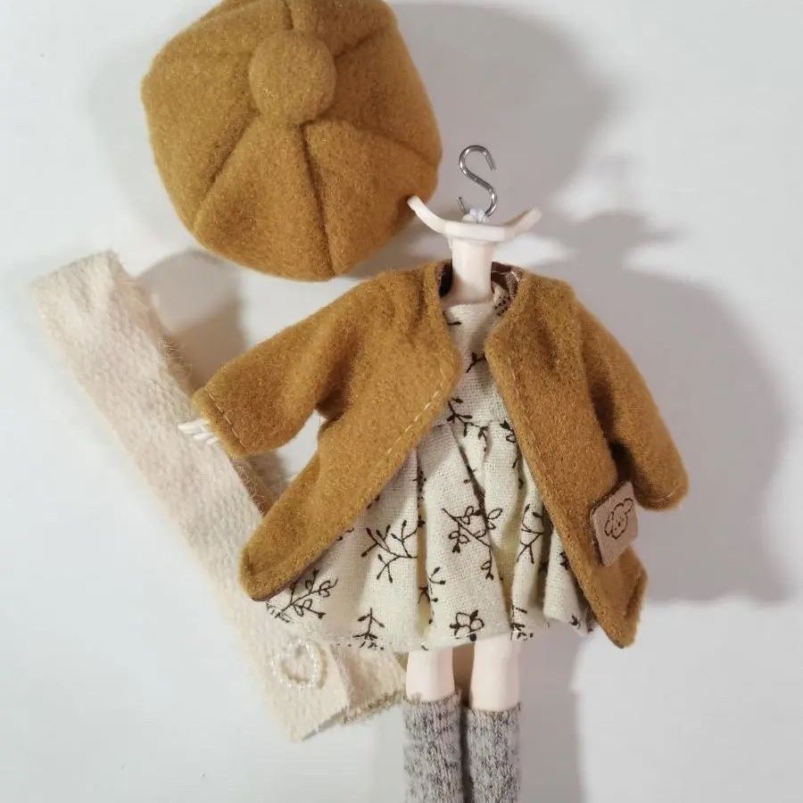 12分娃衣ob11小毛昵秋冬bjd套装换装衣服